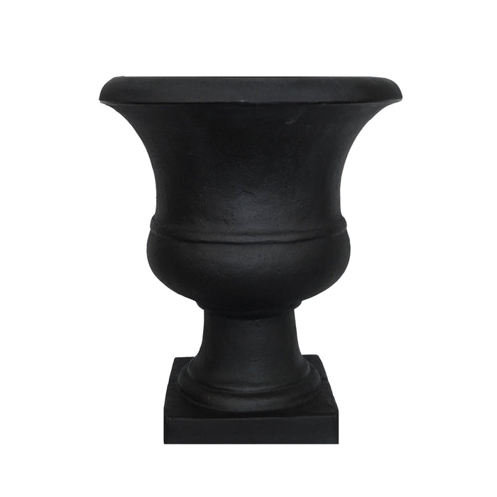 Black Small Urn Planter