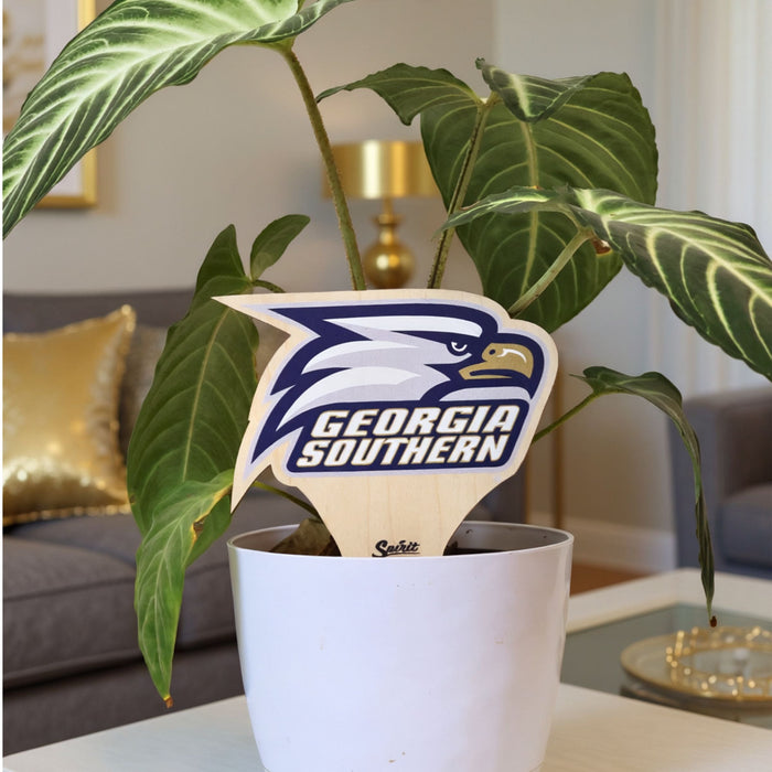 Georgia Southern Athletic Logo Color Plant Stake
