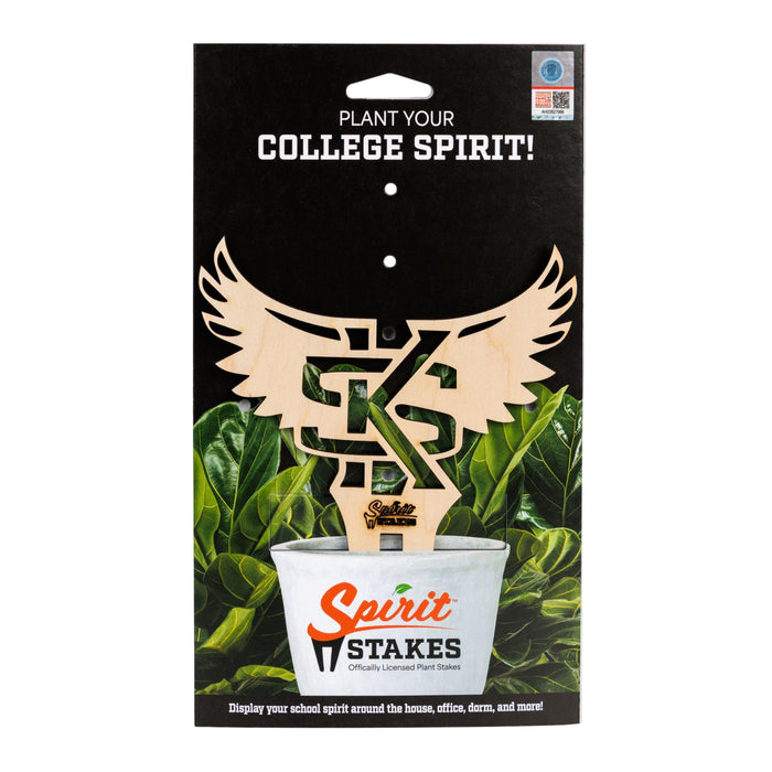 Kennesaw State University Wings Natural Wood Plant Stake