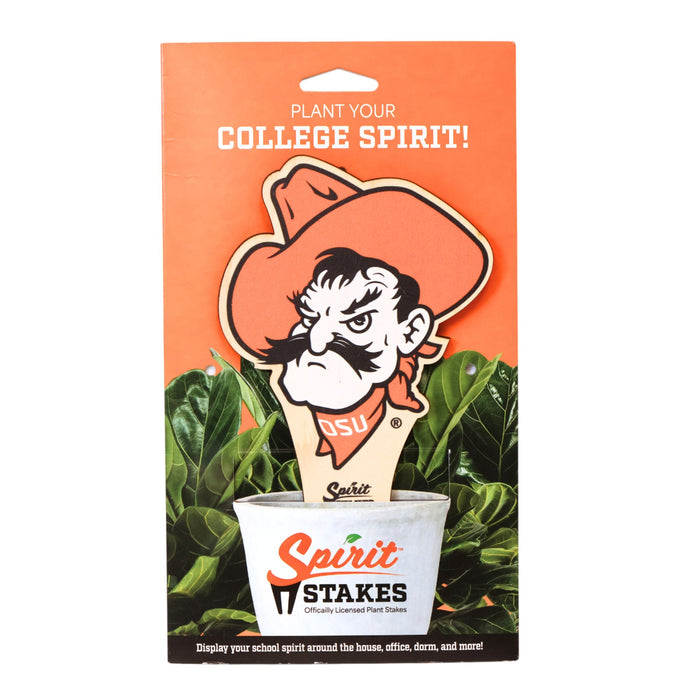 Oklahoma State Cowboy Color Plant Stake