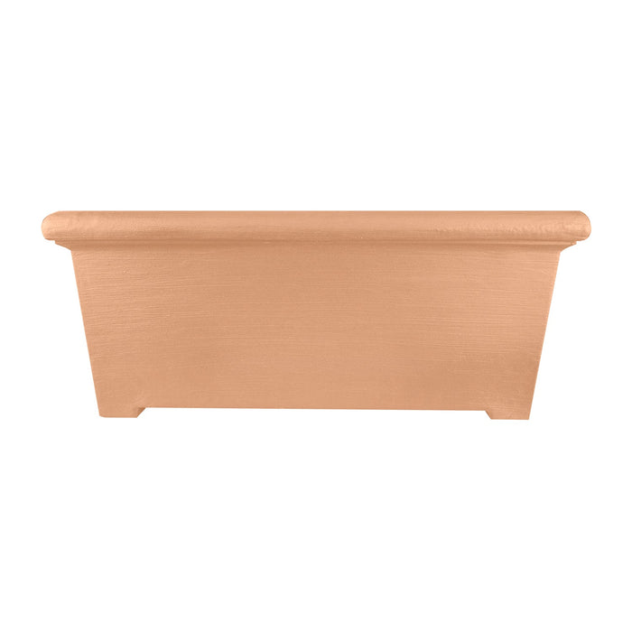 Washed Terra Cotta 32" Rectangle Planter