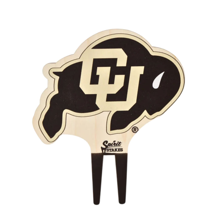 University of Colorado Buffalo Color Plant Stake