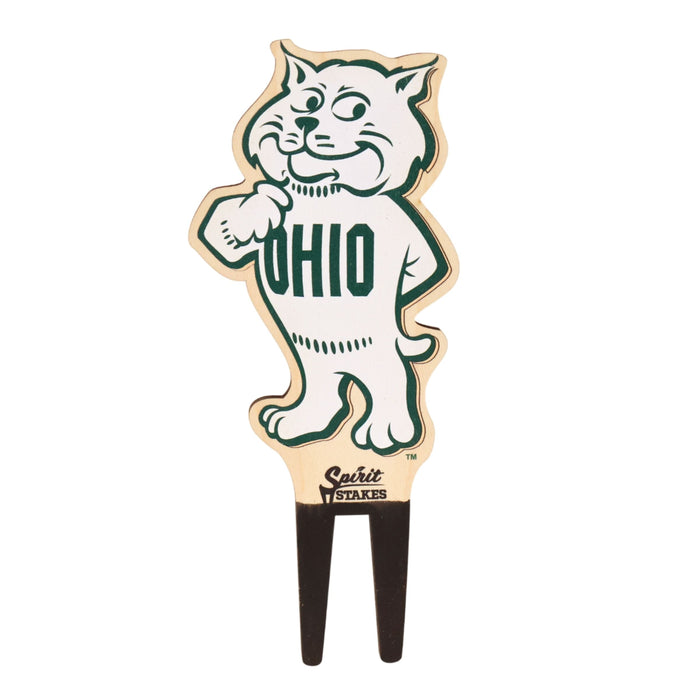 Ohio University Rufus Color Plant Stake