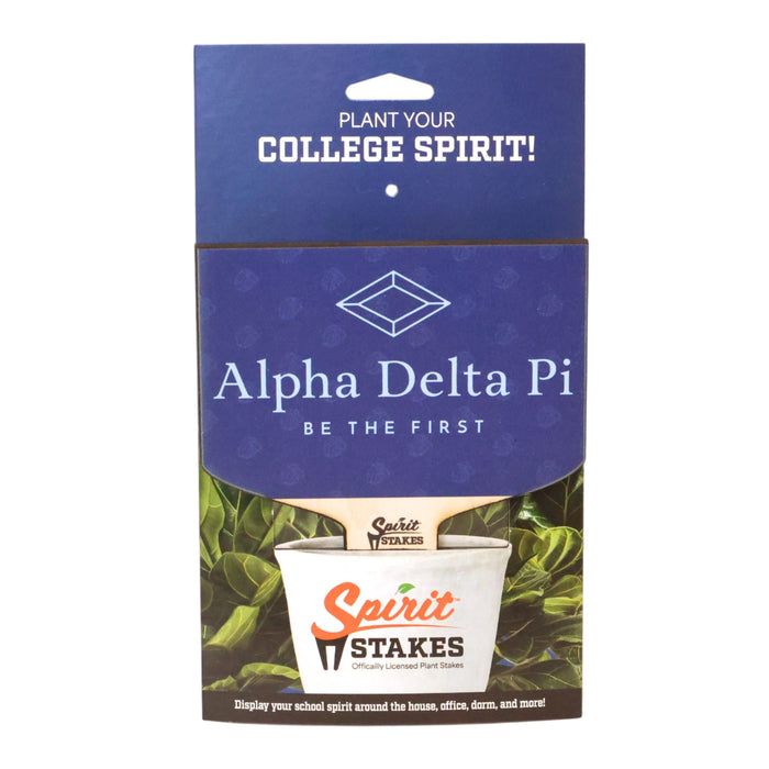 Alpha Delta Pi Motto Color Plant Stake