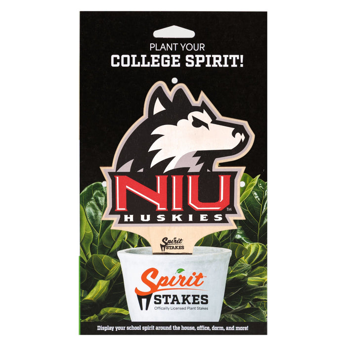Northern Illinois University Logo Color Plant Stake