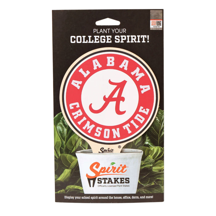 University of Alabama Circle Color Plant Stake