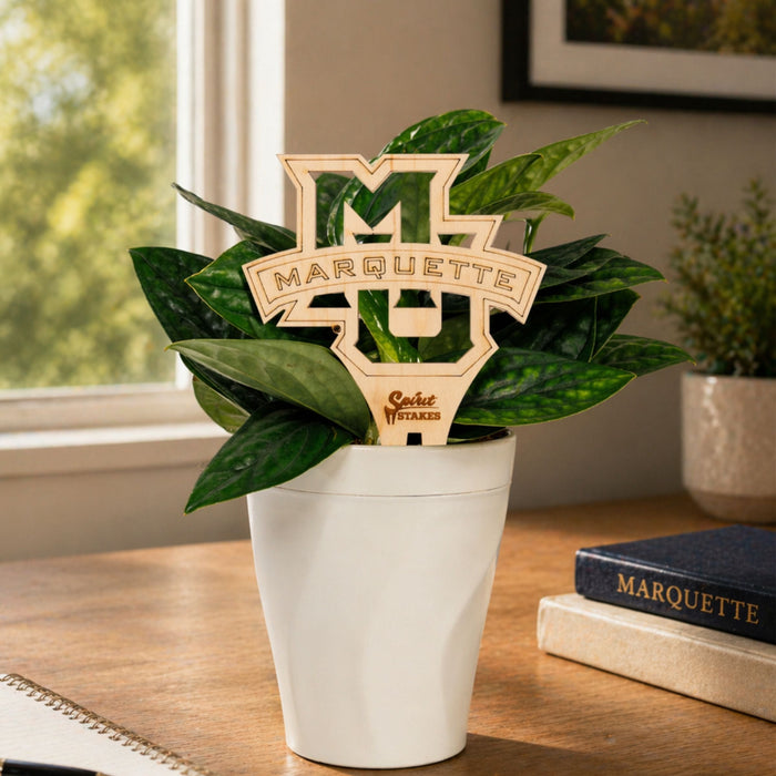 Marquette University Natural Wood Plant Stake