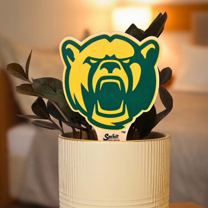 Baylor Bear Color Plant Stake