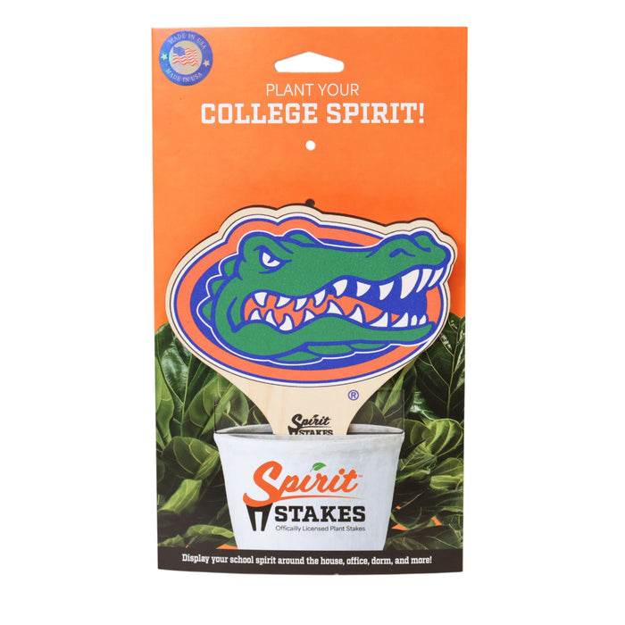 University of Florida Gator Head Color Plant Stake