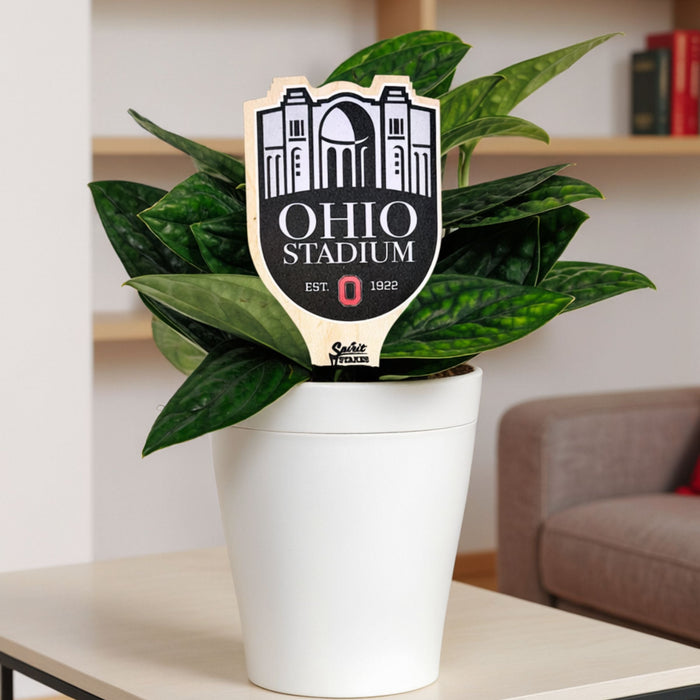 The Ohio State University Stadium Color Plant Stake