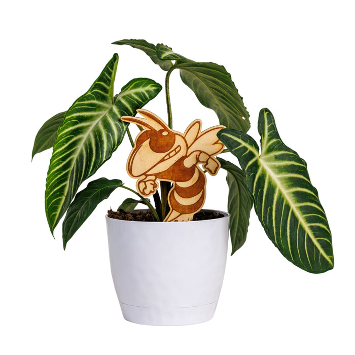 Georgia Tech Buzz Natural Wood Plant Stake