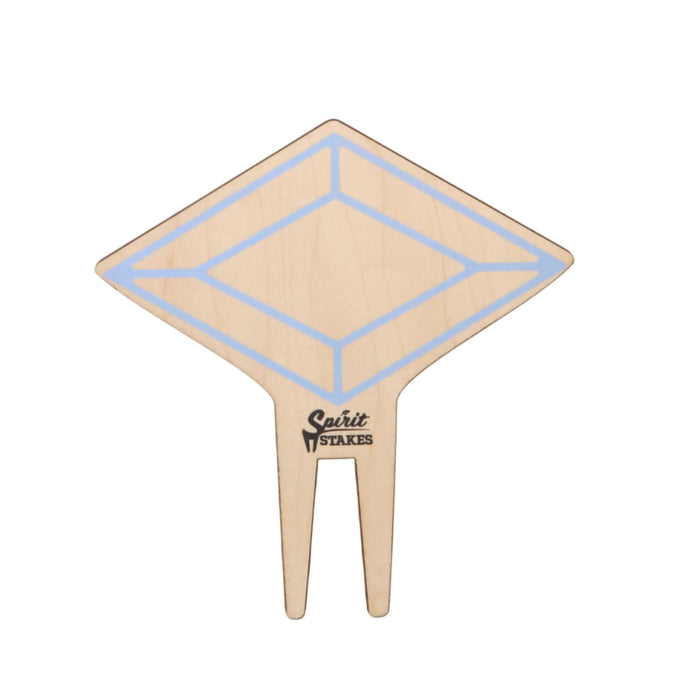 Alpha Delta Pi Jewel Color Plant Stake