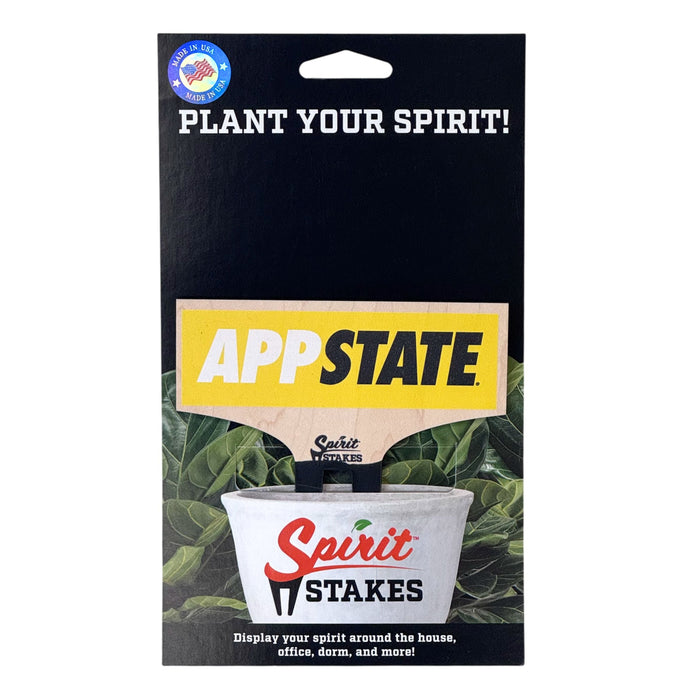 Appalachian State University Wordmark Color Plant Stake