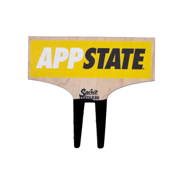 Appalachian State University Wordmark Color Plant Stake