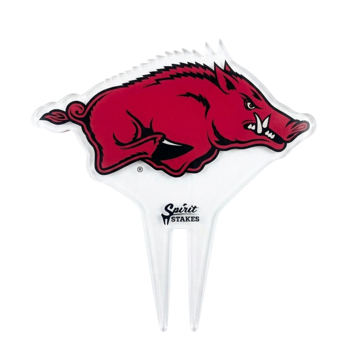University of Arkansas Running Razorback Garden Sign