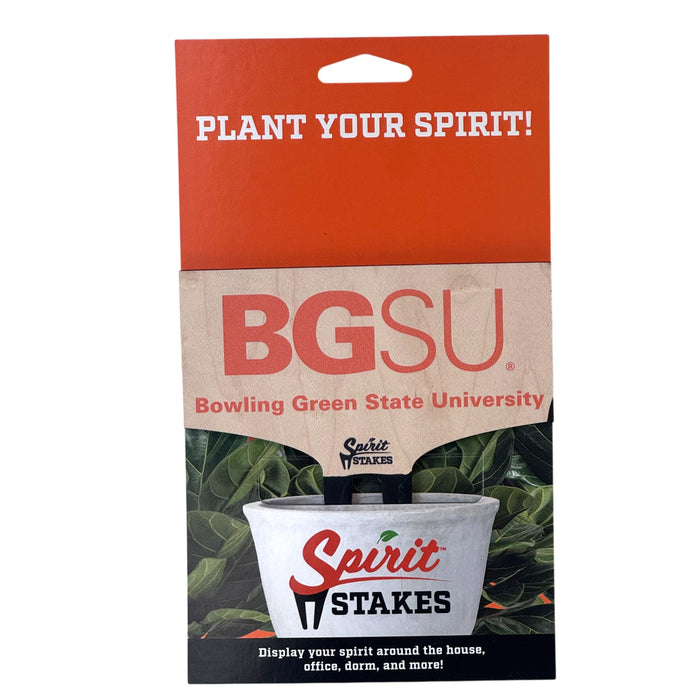 Bowling Green BGSU Color Plant Stake