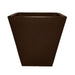 Espresso Cosmopolitan Planter - Short Square