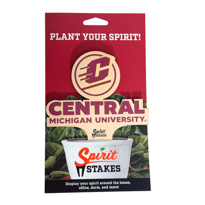 Central Michigan University Color Plant Stake