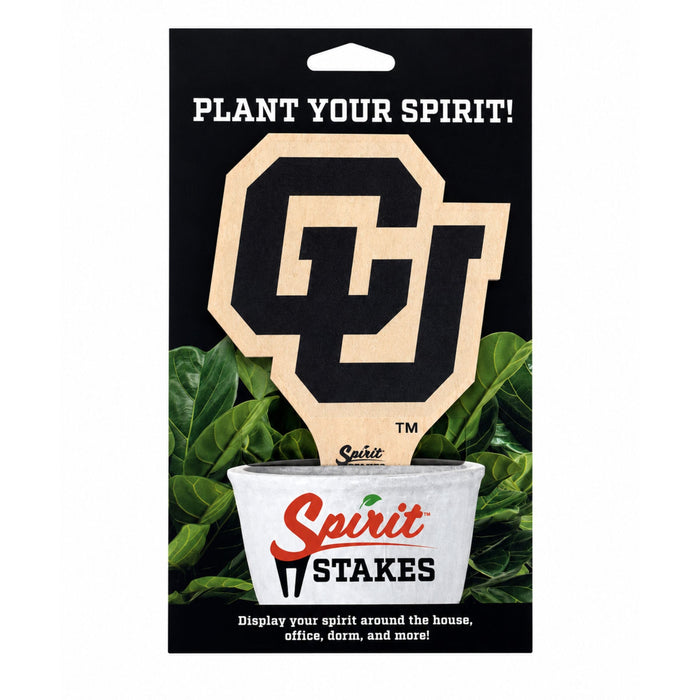 University of Colorado CU Color Plant Stake
