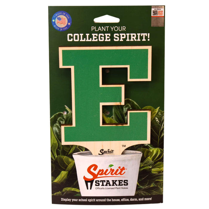 Eastern Michigan University E Color Plant Stake