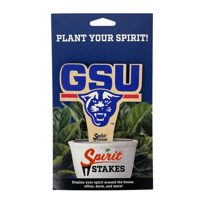 Georgia State 'GSU' Color Plant Stake