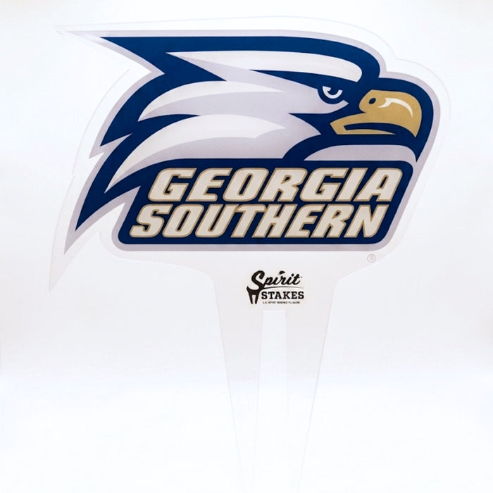 Georgia Southern Athletic Logo Garden Sign