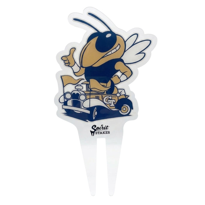 Georgia Tech Driving Buzz Garden Sign