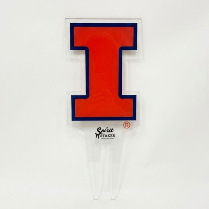 University of Illinois Block I Garden Sign