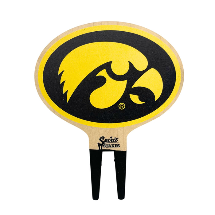 Iowa Hawkeye Color Plant Stake