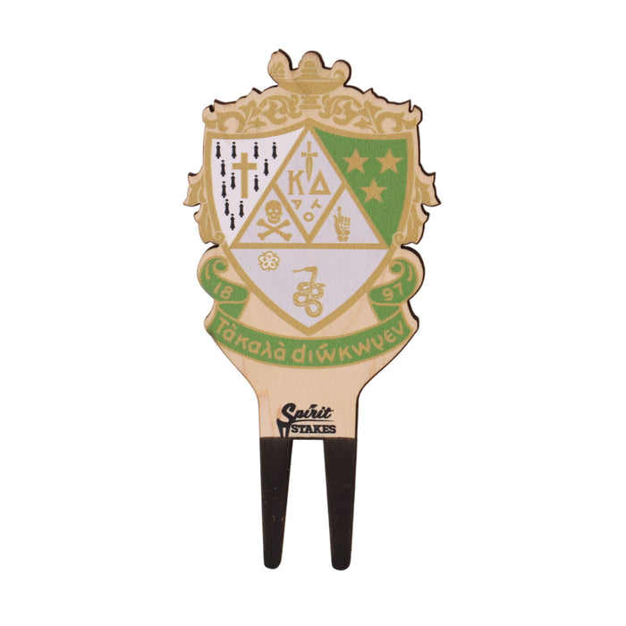 Kappa Delta Crest Color Spirit Stake
