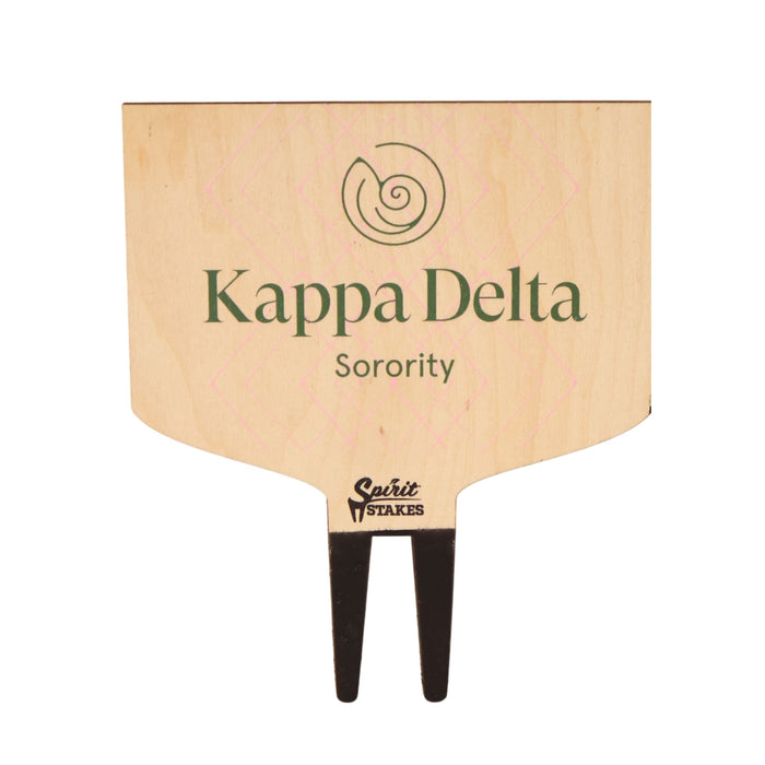 Kappa Delta Shell Color Plant Stake