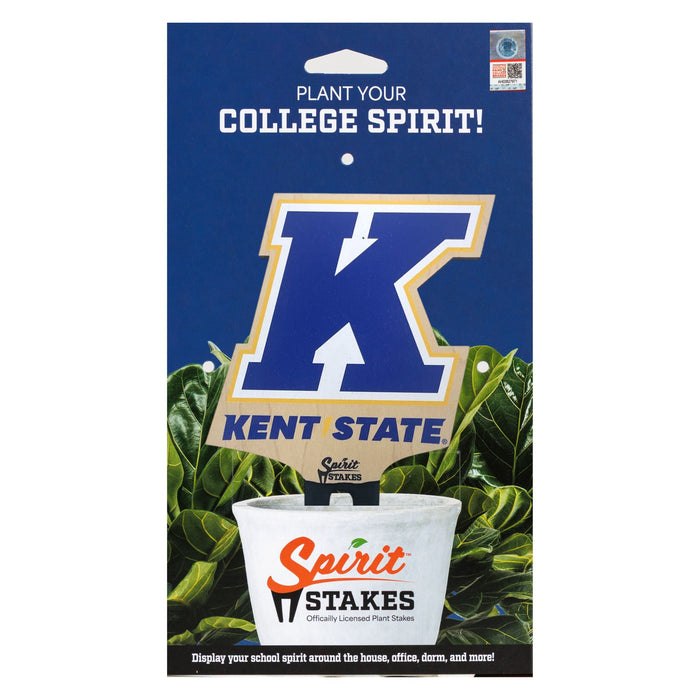 Kent State K Emblem Color Plant Stake