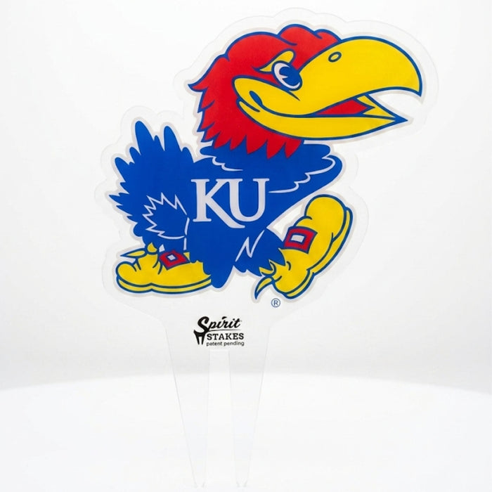 University of Kansas Jayhawk Garden Sign
