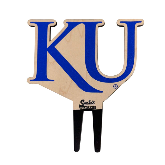 University of Kansas 'KU' Color Plant Stake