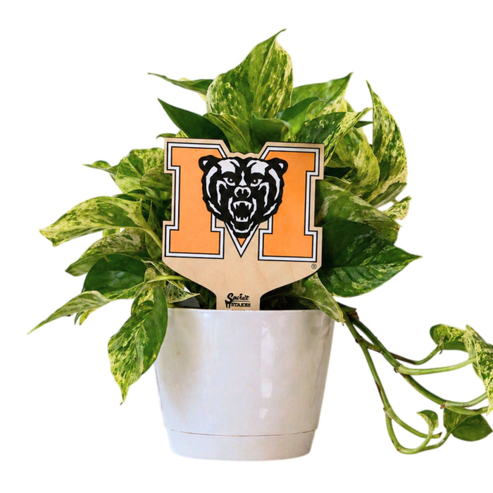 Mercer Block M Color Plant Stake