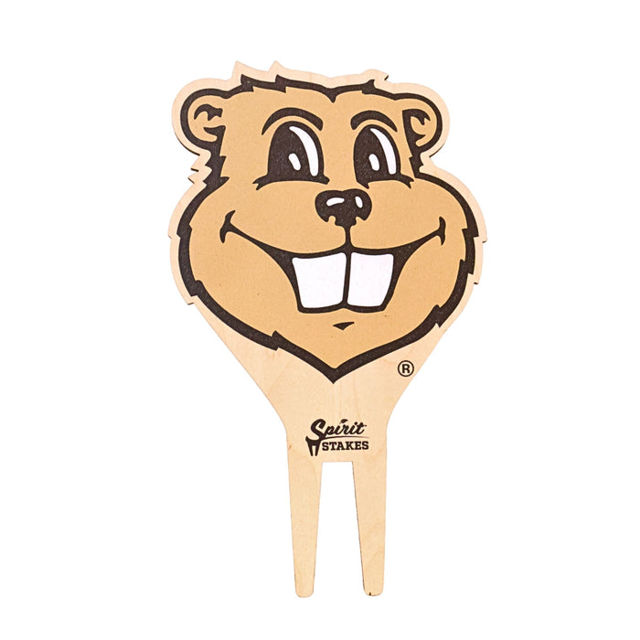 University of Minnesota Gopher Head Color Plant Stake
