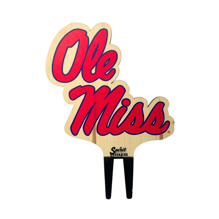 University of Mississippi Ole Miss Plant Stake