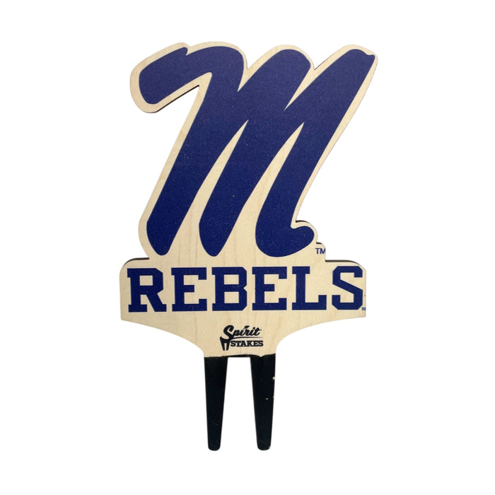University of Mississippi Rebels Color Plant Stake