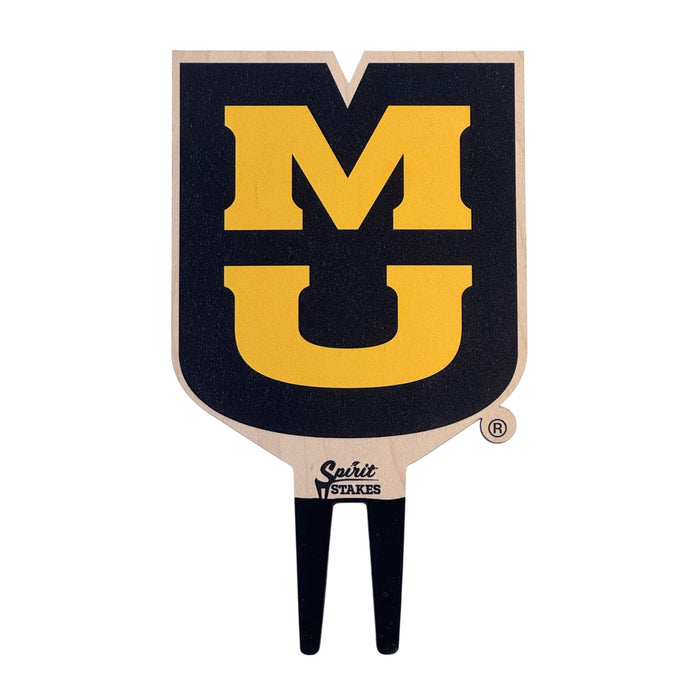 University of Missouri "MU" Color Plant Stake