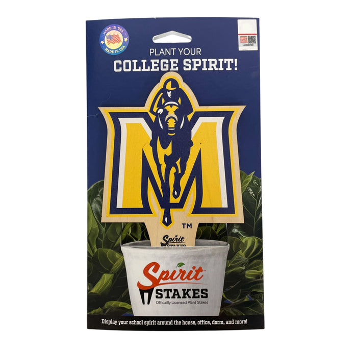 Murray State "M" Color Plant Stake