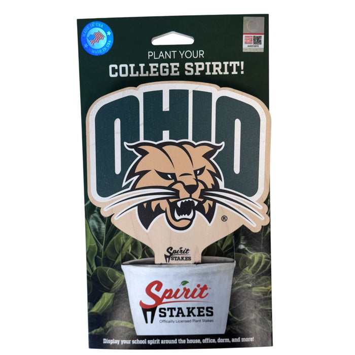 Ohio University Logo Color Plant Stake