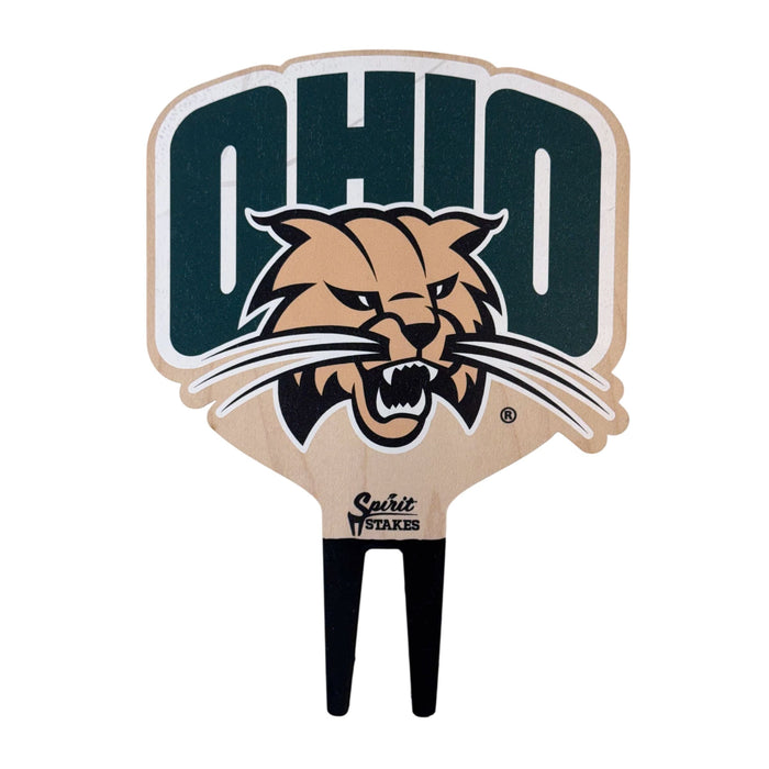 Ohio University Logo Color Plant Stake