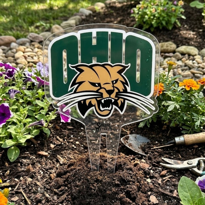 Ohio University Logo Garden Sign