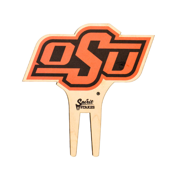 Oklahoma State OSU Color Plant Stake