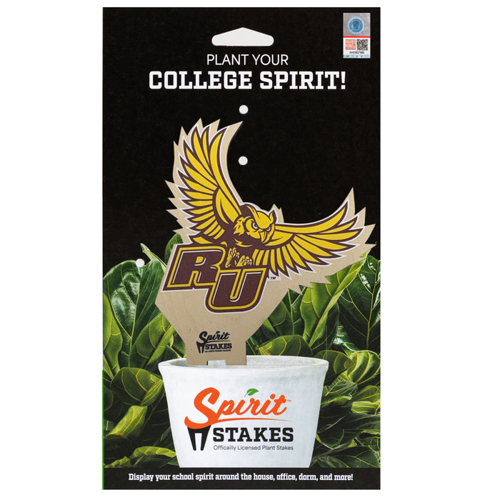 Rowan University Logo Color Plant Stake