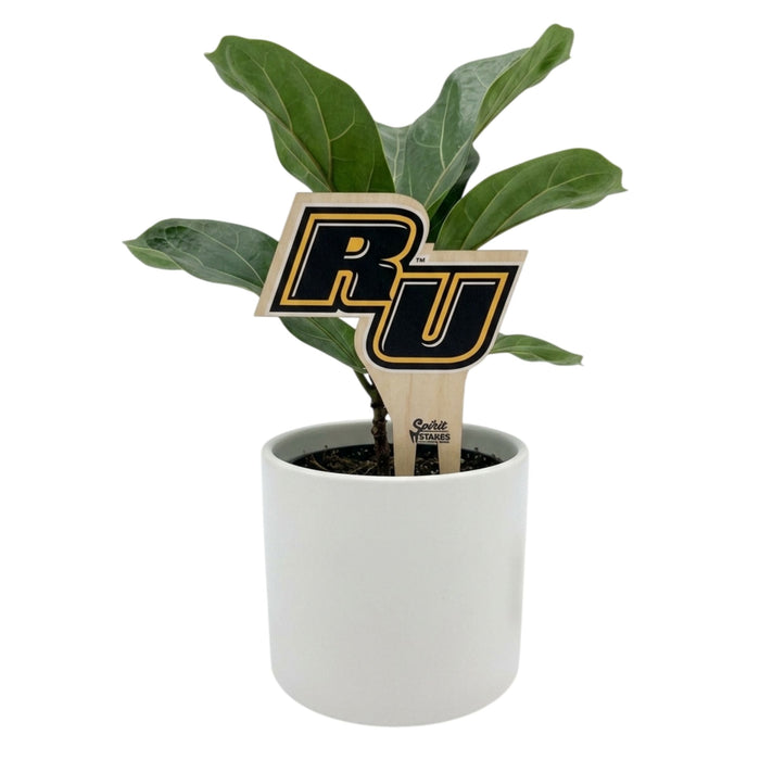 Rowan University 'RU' Color Plant Stake