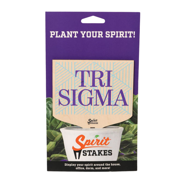 Tri Sigma Color Plant Stake