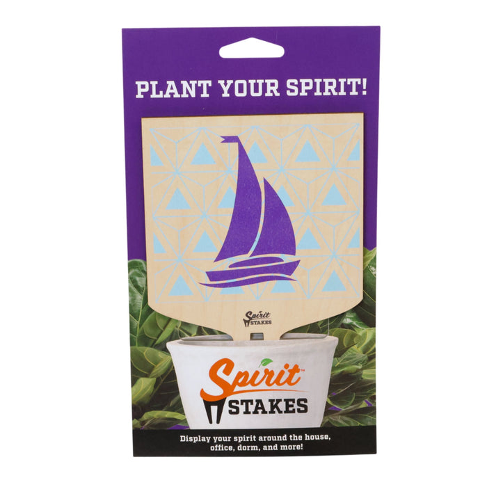 Tri Sigma Sailboat Color Plant Stake