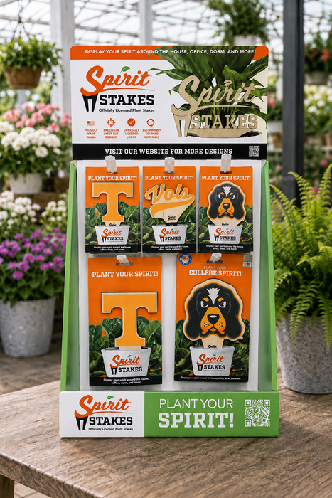 Spirit Stakes, 60 piece, Countertop Display