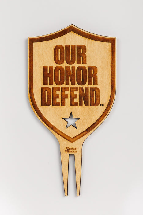 The Ohio State University Fight Song Natural Wood Plant Stake
